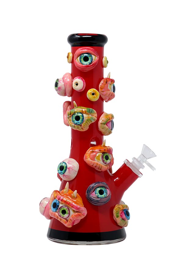 12.5 inch 3D-Wrap Monster Eyes Beaker