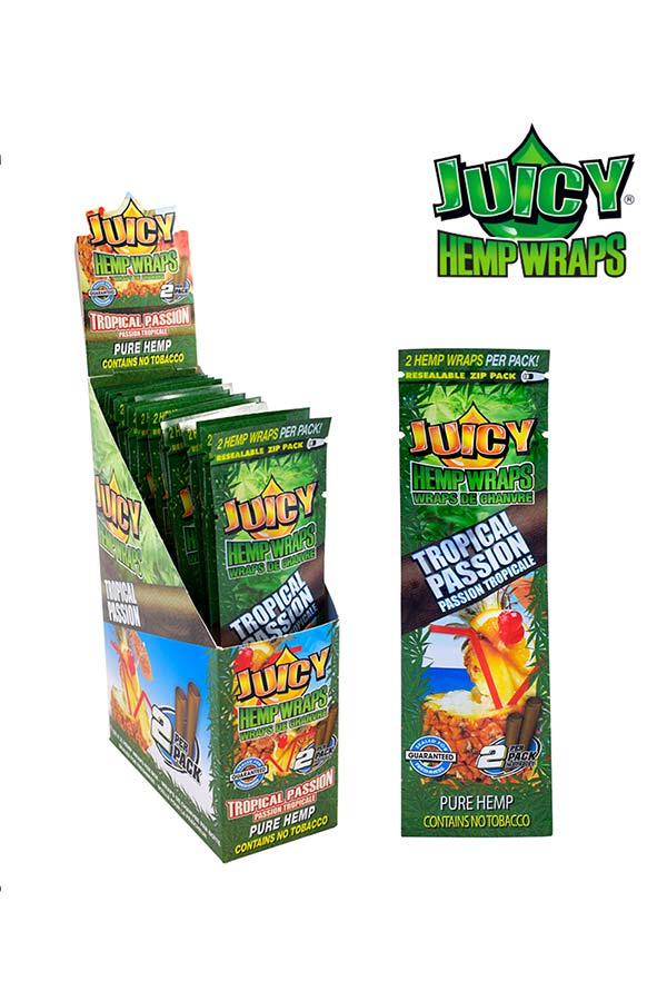 Juicy Jay's Hemp Wraps - Tropical Passion